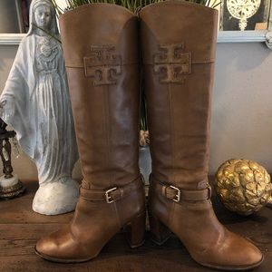 Tory Burch leather boots